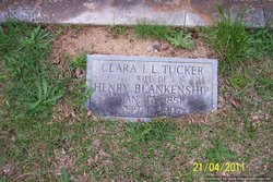 Clara I.L <I>Tucker</I> Blankenship 