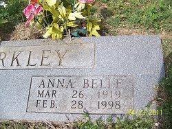 Anna Belle <I>Murphy</I> Barkley 