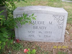 Maudie Marshall <I>Foley</I> Brady 