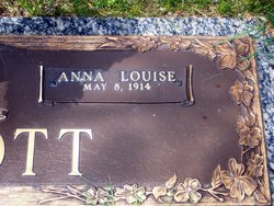 Anna Louise <I>Sparks</I> Abbott 