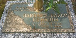 Barbara <I>Baker</I> Edwards 