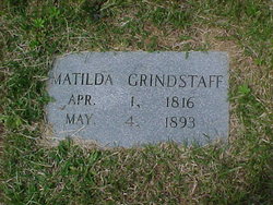 Matilda Susannah <I>Whitehead</I> Grindstaff 