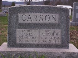 Achsah Mae <I>Giffin</I> Carson 
