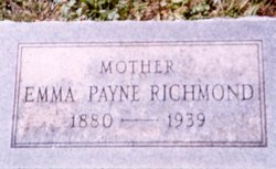 Emma Etta <I>Payne</I> Richmond 