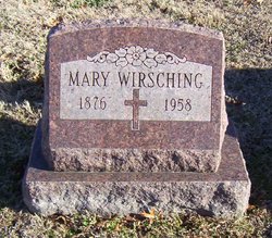 Mary C. <I>Stumler</I> Wirsching 