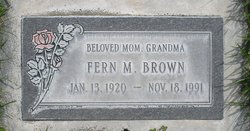 Fern M. Brown 