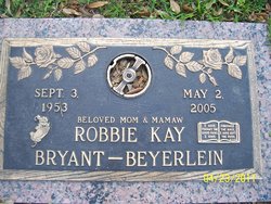 Robbie Kay <I>Bryant</I> Beyerlein 