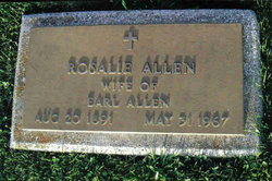 Rosalie <I>Collins</I> Allen 