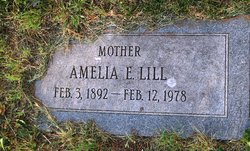Amelia Ernestine <I>Dittberner</I> Lill 