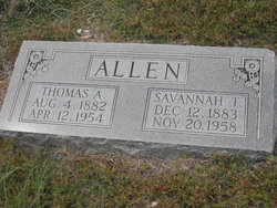 Savannah Tennessee <I>Guess</I> Allen 