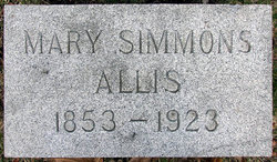 Mary Simmons <I>Phillips</I> Allis 
