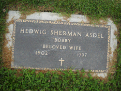 Hedwig “Bobby” <I>Sherman</I> Asdel 