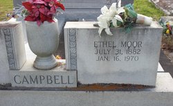 Ethel <I>Moor</I> Campbell 