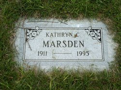 Kathryn Caroline <I>Gartside</I> Marsden 