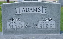 Thomas C Adams 