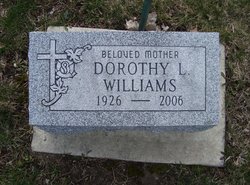Dorothy L. <I>Mayhew</I> Williams 