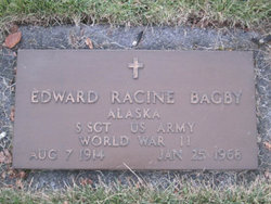 Sgt Edward Racine Bagby 