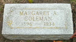 Margaret <I>Elliott</I> Coleman 
