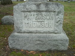 Jane “Jennie” <I>Patterson</I> Thomson 