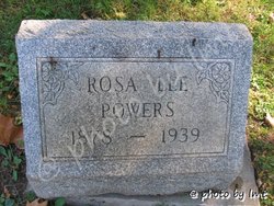 Rosa Lee <I>Hayden</I> Powers 