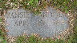 Pansie Lou <I>Marlow</I> Anderson 