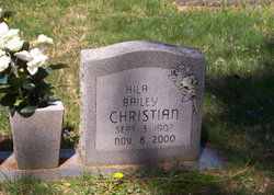 Hila Miriam <I>Bailey</I> Christian 