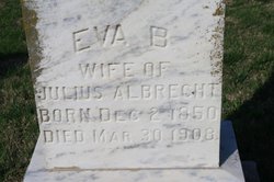 Eva Elisabeth Bertha <I>Eifert</I> Albrecht 