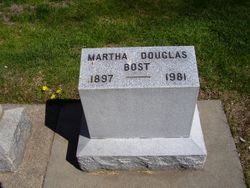 Martha Bickford <I>Douglas</I> Bost 