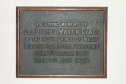 Col Bethel Martin Dawes 