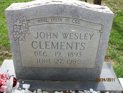 John Wesley Clements 