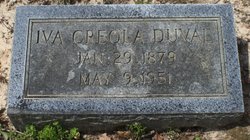 Iva Creola DuVal 