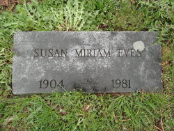 Susan Miriam Eves 