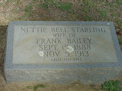 Nettie Bell <I>Starling</I> Bailey 
