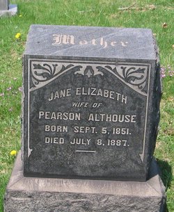 Jane Elizabeth <I>Stoneback</I> Althouse 