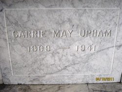 Carrie May <I>Day</I> Upham 