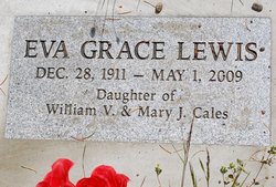 Eva Grace <I>Cales</I> Lewis 