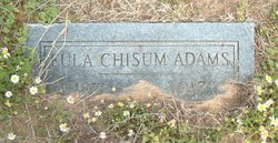 Eula <I>Chisum</I> Adams 