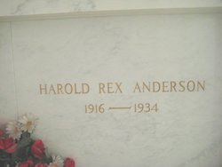Harold Rex Anderson 