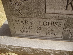 Mary Louise <I>Revier</I> King 