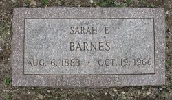 Sarah Elizabeth <I>Roof</I> Barnes 