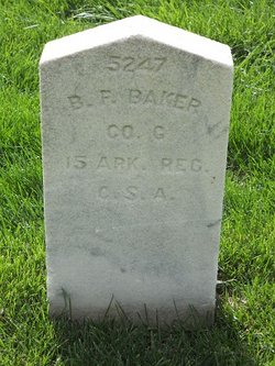 Pvt Benjamin F Baker 