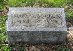 Mary Anna <I>Stief</I> Scheck 