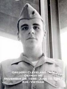 LCpl Gregory Cleveland Coin 