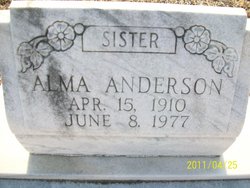 Alma Anderson 