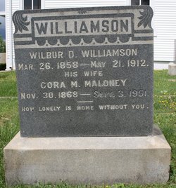 Cora M. <I>Maloney</I> Williamson 