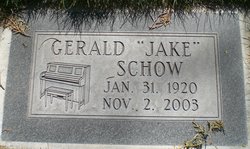 Gerald “Jake” Schow 