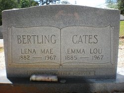 Lena Mae <I>Cates</I> Bertling 