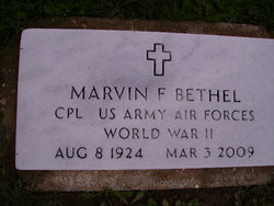 CPL Marvin Frank Bethel 