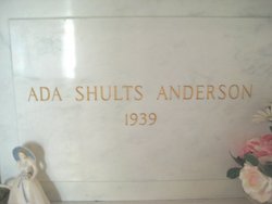 Ada <I>Shults</I> Anderson 