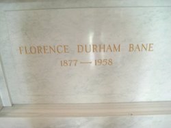 Florence <I>Durham</I> Bane 